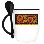 Кружка с ложкой