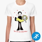 Женская спортивная футболка