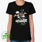 Женская футболка органик