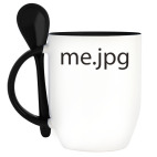 Кружка с ложкой