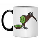 Кружка двухцветная