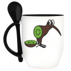 Кружка с ложкой