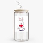 Банка с бамбуковой крышкой