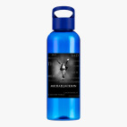 Прозрачная спортивная бутылка