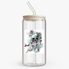 Банка с бамбуковой крышкой