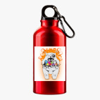 Металлическая бутылка 400 мл UV-DTF