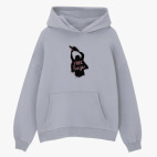 Толстовка худи оверсайз