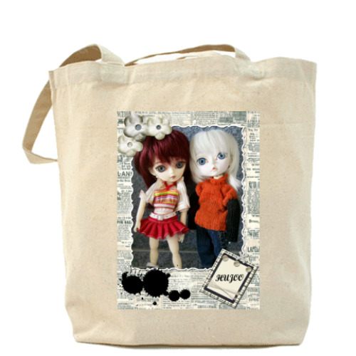 Сумка шоппер Куклы