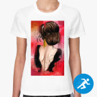 Женская спортивная футболка