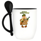 Кружка с ложкой