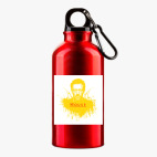 Металлическая бутылка 400 мл UV-DTF