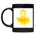 Кружка цветная UV-DTF