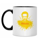 Кружка двухцветная