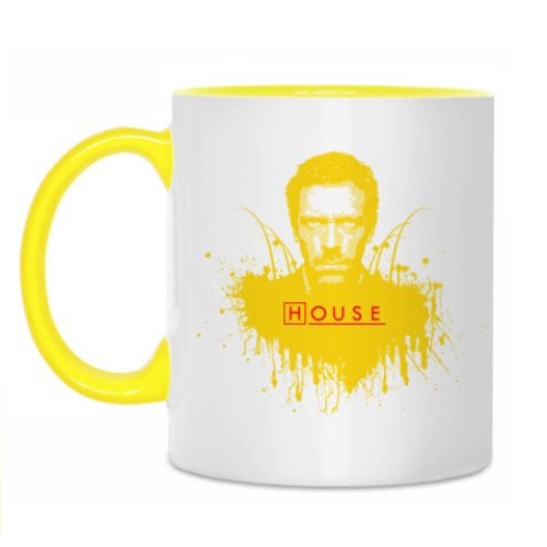 Кружка с принтом Dr. House