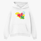 Толстовка худи оверсайз