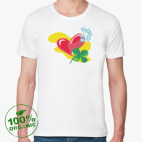 Мужская футболка органик