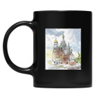 Кружка цветная UV-DTF