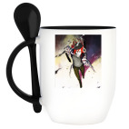 Кружка с ложкой