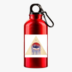 Металлическая бутылка 400 мл UV-DTF