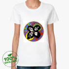 Женская футболка органик