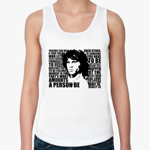 Женская майка с принтом Morrison  майка