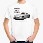 Детская классическая футболка Mersedes SL