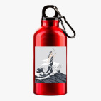 Металлическая бутылка 400 мл UV-DTF