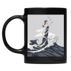 Кружка цветная UV-DTF