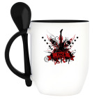 Кружка с ложкой