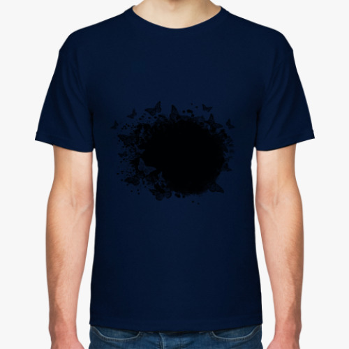 Футболка с принтом бабочки...