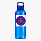 Прозрачная спортивная бутылка