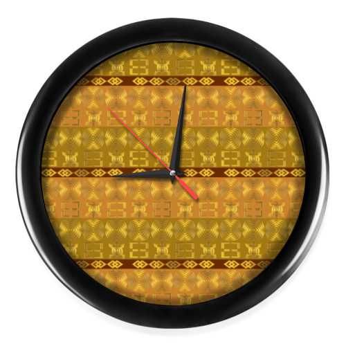 Настенные часы Golden Ethnic