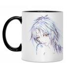 Кружка двухцветная