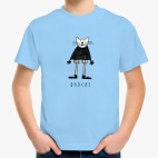 Детская классическая футболка Bad Cat