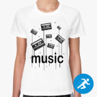 Женская спортивная футболка