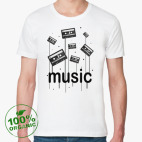 Мужская футболка органик