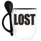 Кружка с ложкой