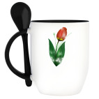 Кружка с ложкой