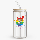 Банка с бамбуковой крышкой