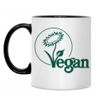 Кружка двухцветная