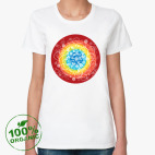 Женская футболка органик