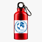 Металлическая бутылка 400 мл UV-DTF