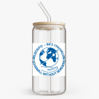 Банка с бамбуковой крышкой