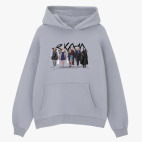 Толстовка худи оверсайз