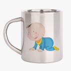 Кружка металлическая