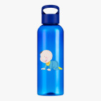 Прозрачная спортивная бутылка