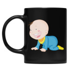 Кружка цветная UV-DTF