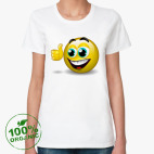 Женская футболка органик