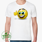 Мужская футболка органик