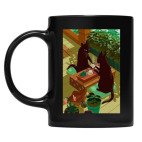 Кружка цветная UV-DTF